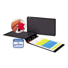 CARDINAL BRANDS INC. 12132 D-RING REFERENCE BINDER,HEAVY DUTY, BK