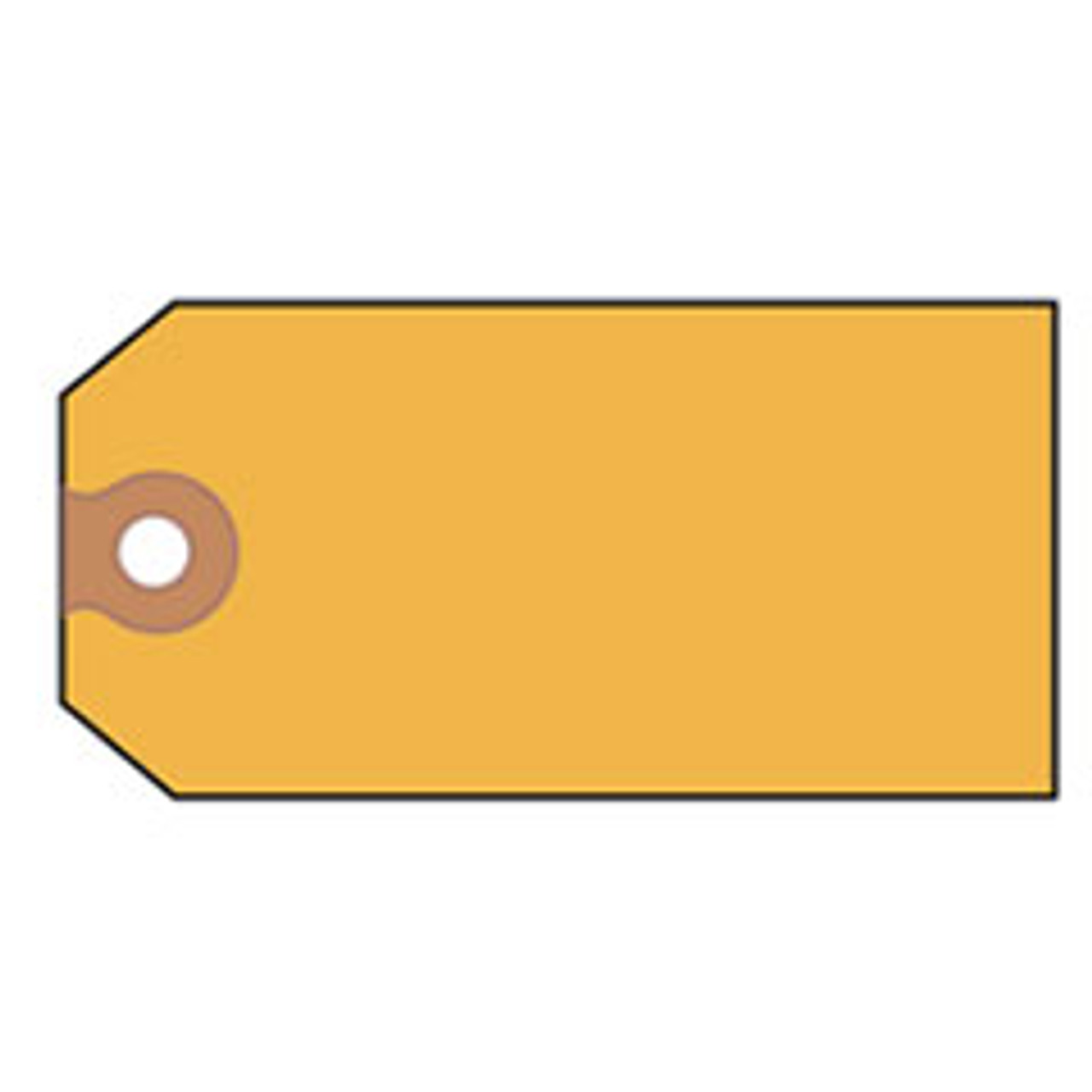AVERY 12325 SHIPPING TAG, NO 5, PLAIN,1000/BX,YELLOW
