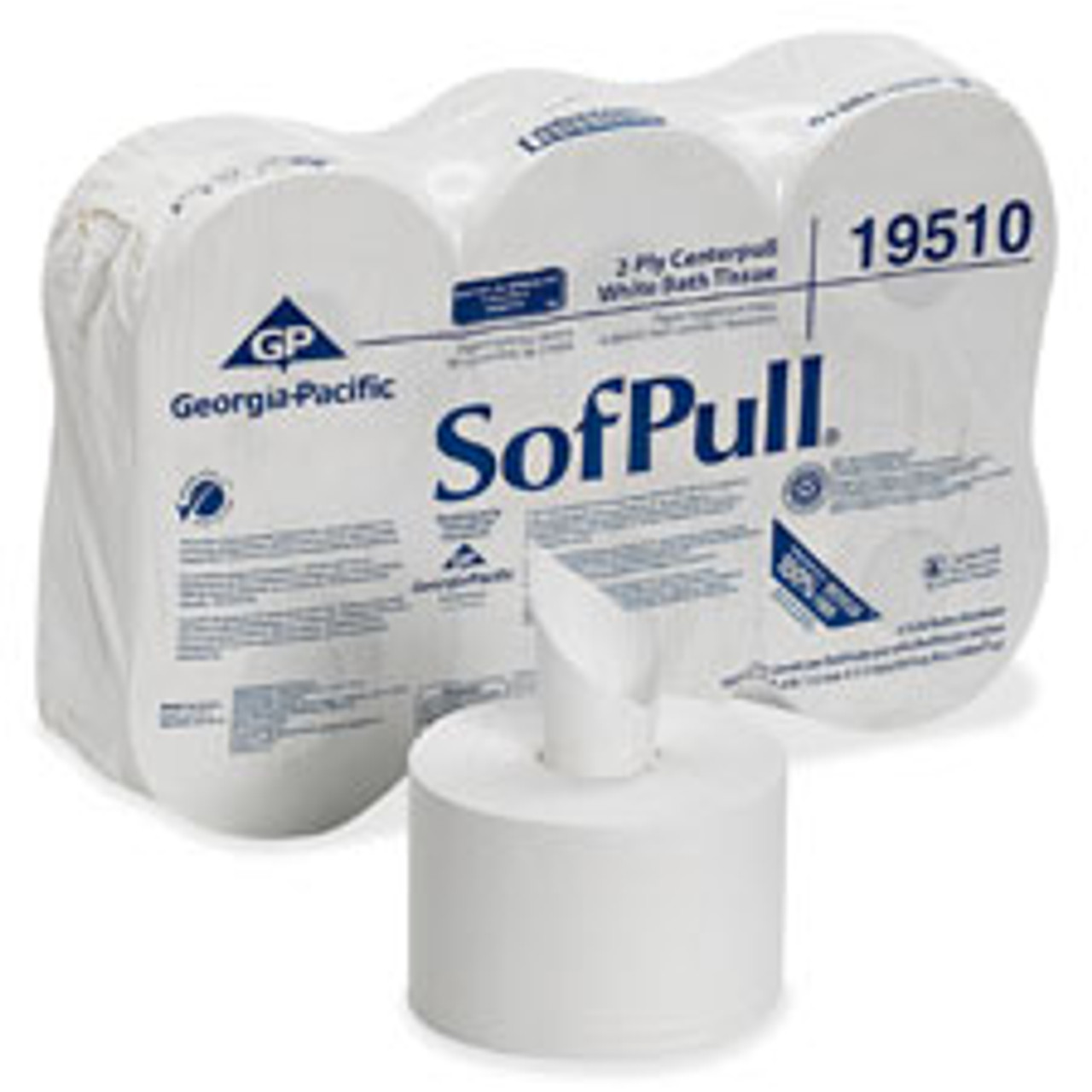 GEORGIA PACIFIC 19510 CENTER PULL TISSUE,6 ROLLS/CARTON