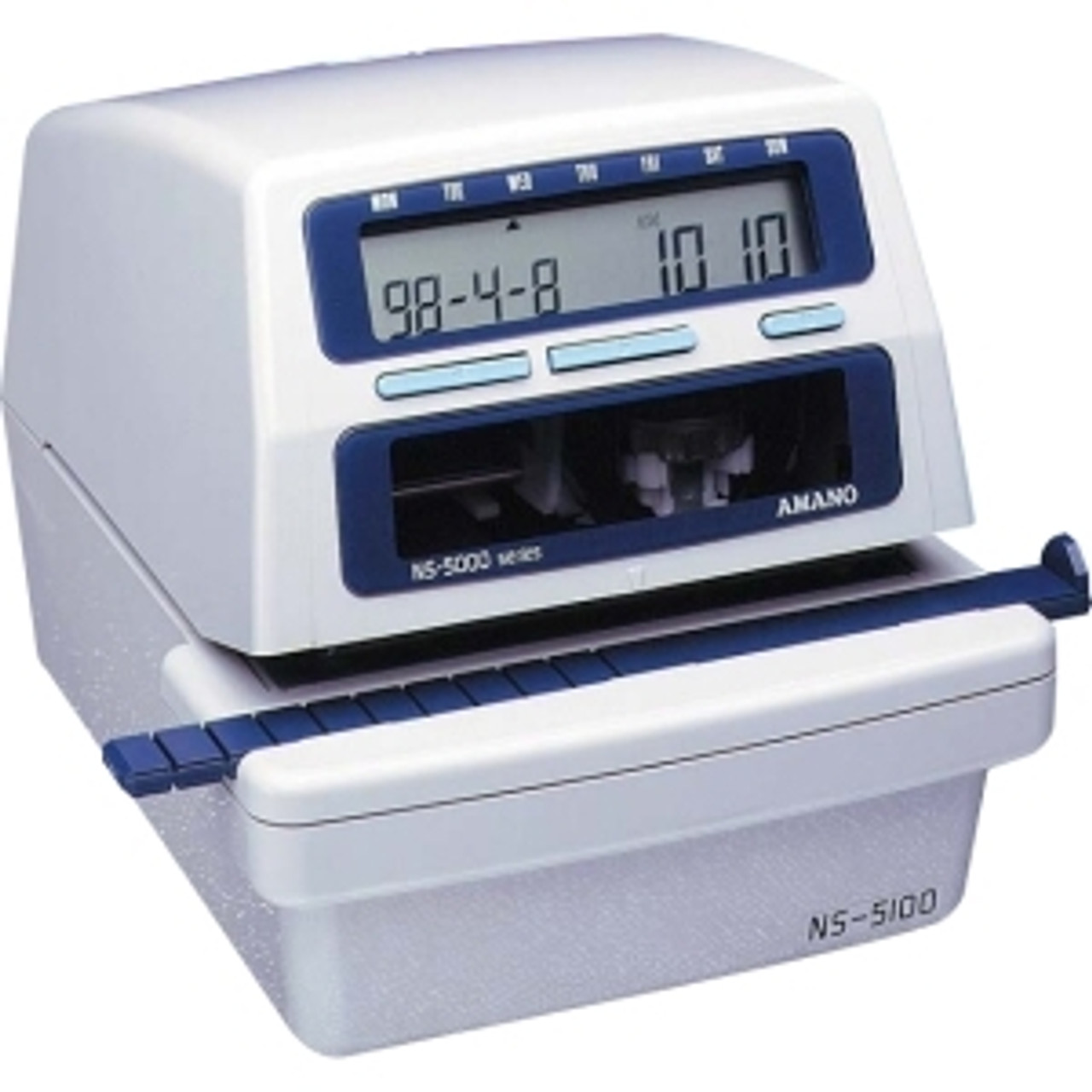 AMANO NS-5100/2287 ELECTRONIC TIME DATE NUMBER STAMP