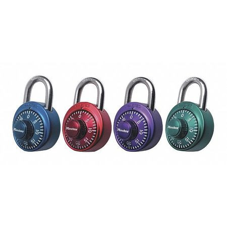 MASTER LOCK 1530DCM NUMERIC COMBINATION LOCKS,STEEL SHACKLE
