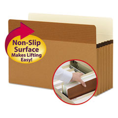 SMEAD MANUFACTURING CO. 73211 EASY GRIP POCKET,REDROPE, LEGAL,10/BOX