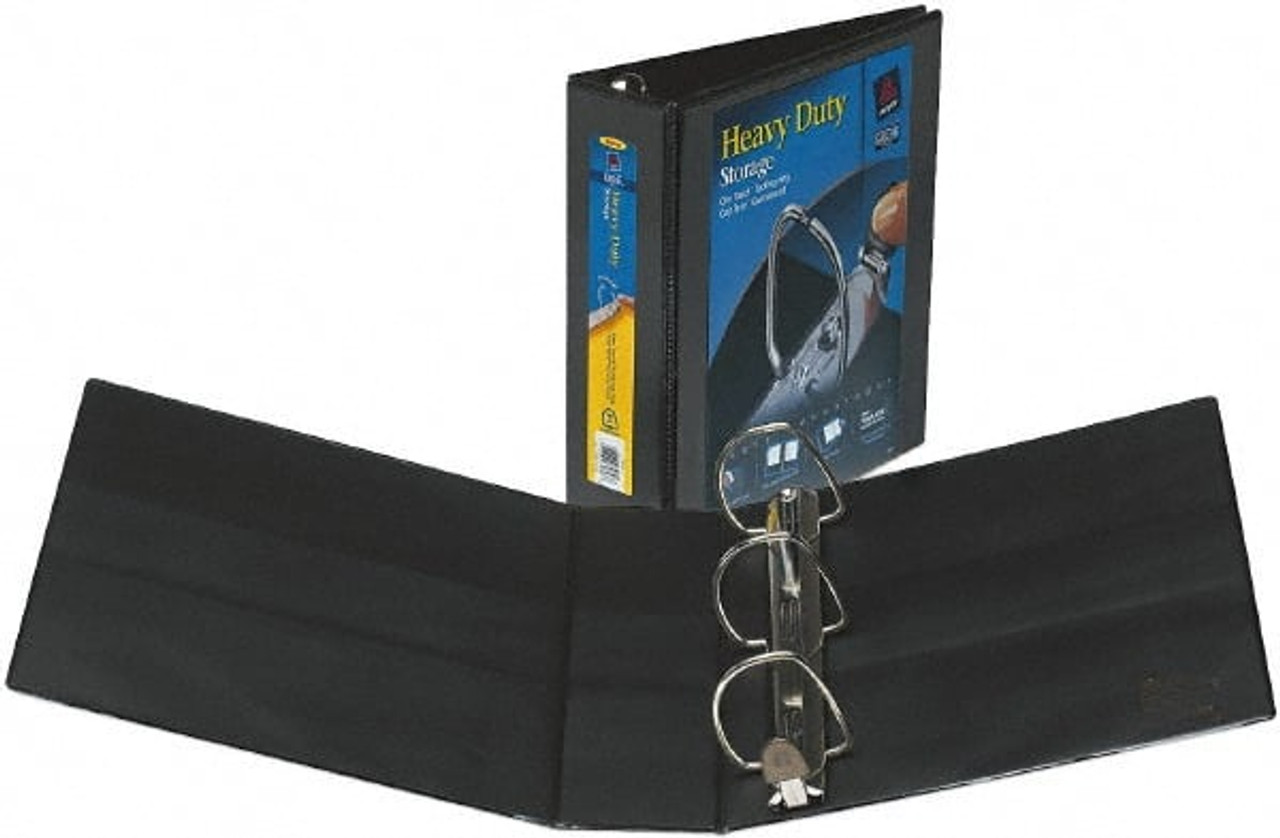 AVERY 79693 VIEW BINDER W/ 1 TOUCH EZD RINGS,BLACK
