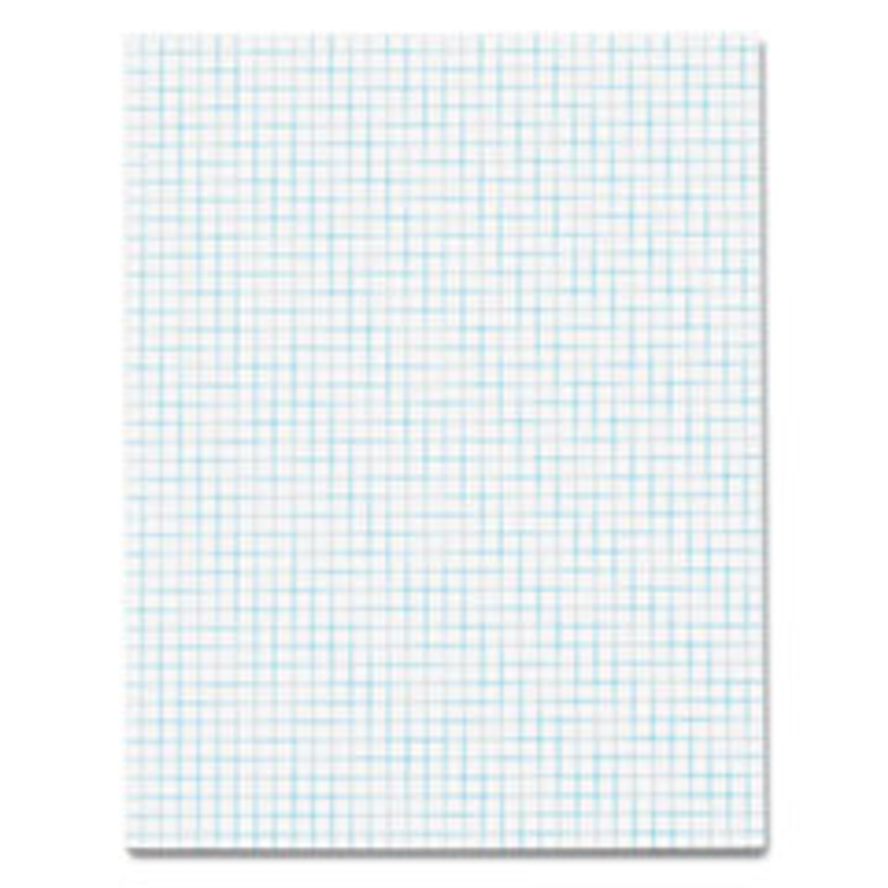 TOPS MANUFACTURING CO. 33041 QUADRILLE PADS,8-1/2X11,50SHTS/PD,WE