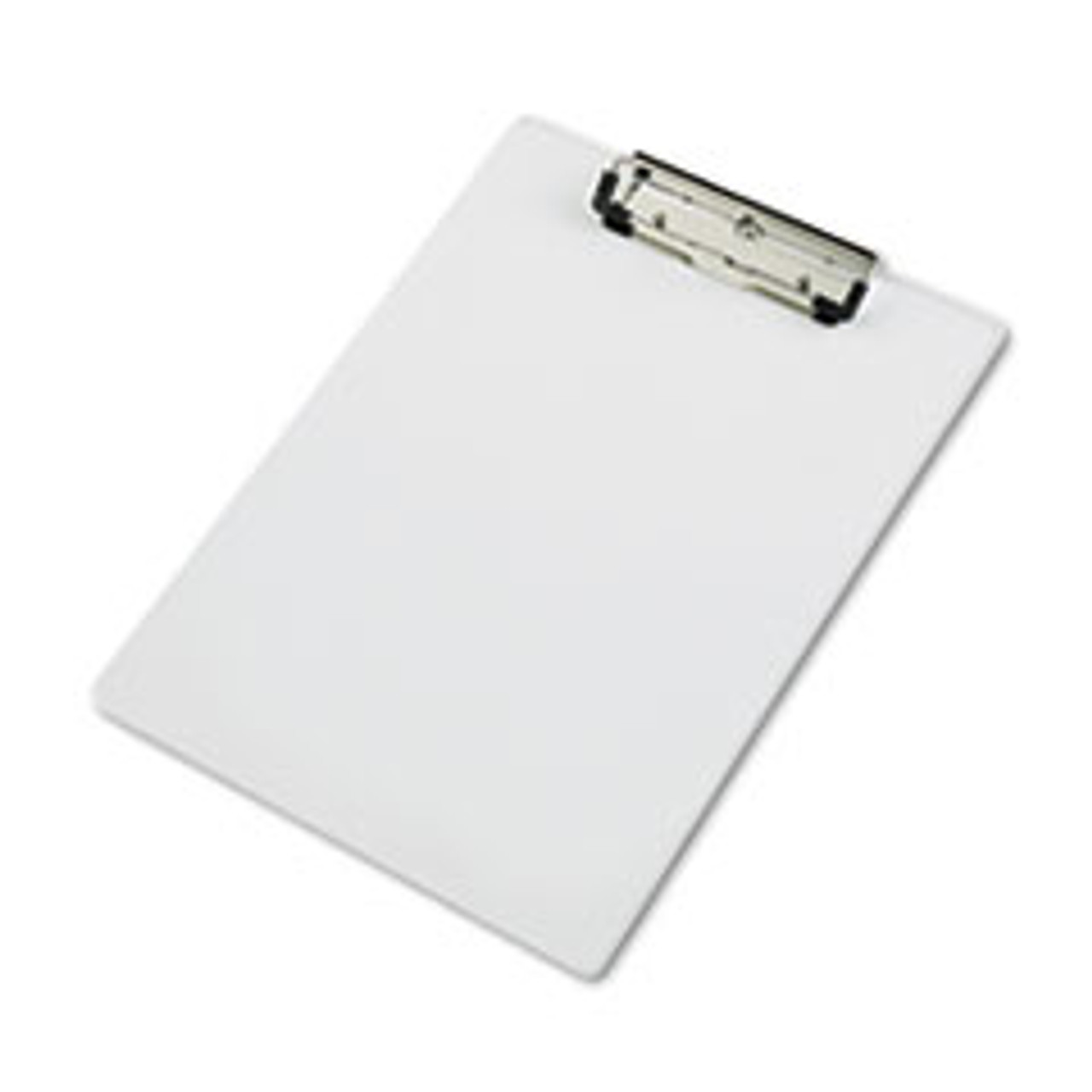 SAUNDERS 21565 CLIPBOARD,ACRYLIC,HOLDS 8-1/2W X 12H