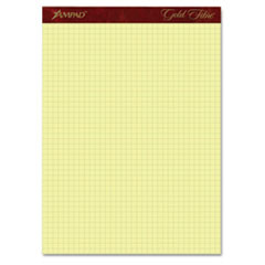 AMPAD CORPORATION 22-143 QUADRILLE PAD,CANARY,50 SHEETS