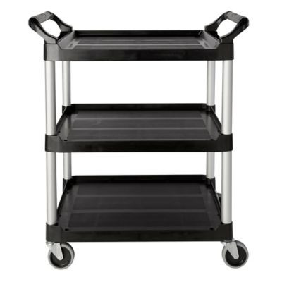 RUBBERMAID COMMERCIAL PRODUCTS FG342488BLA CART,18-5/8WX33-5/8DX37-3/4H,BLACK