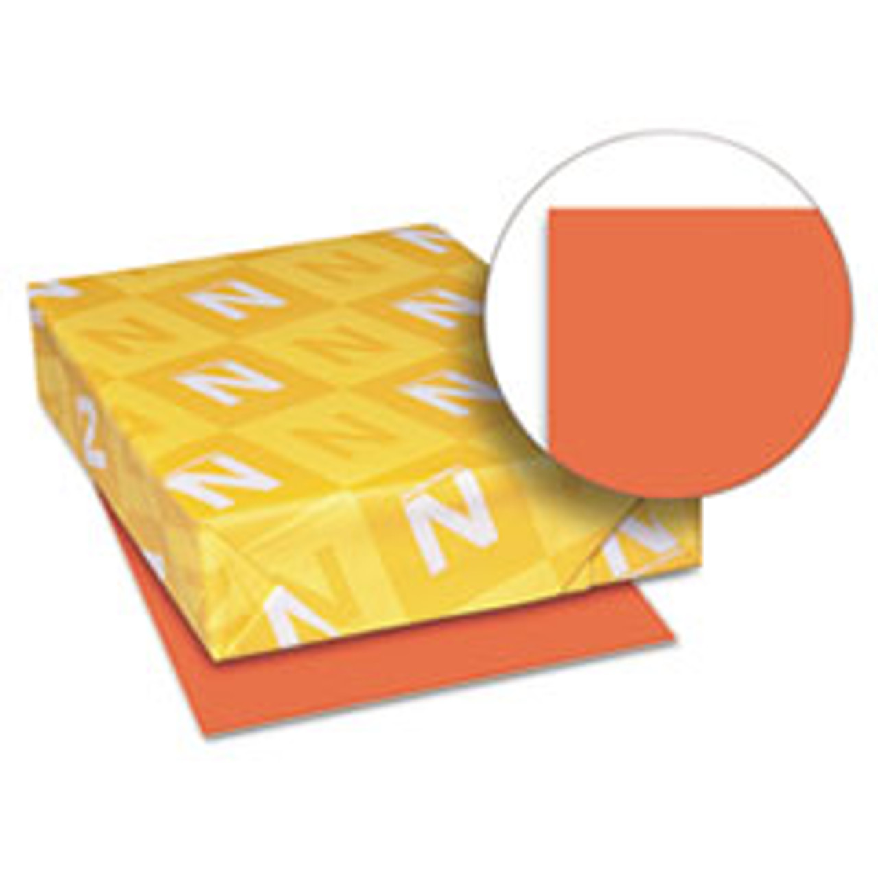 NEENAH PAPER 22841 CARD STOCK,ROCKET RED, 250 SHEETS