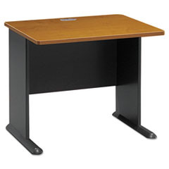 BUSH INDUSTRIES WC57436 DESK, 36"W,NATURAL CHERRY,SERIES A
