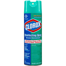 CLOROX COMPANY 38504CT DISINFECTING SPRAY,19 OZ., FRESH SCENT