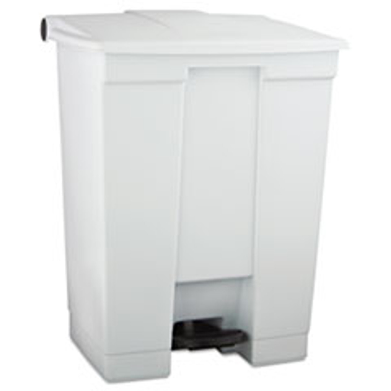 RUBBERMAID COMMERCIAL PRODUCTS RCP 6145 WHI WASTE CONTAINER,INDOOR UTILITY STEP-ON