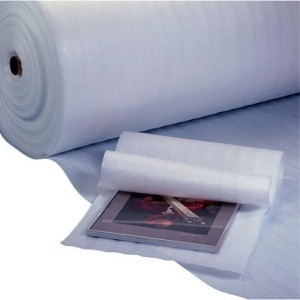 BOX PARTNERS FW132S18 AIR FOAM ROLLS, 1/32" X 18" X 2000', WHI