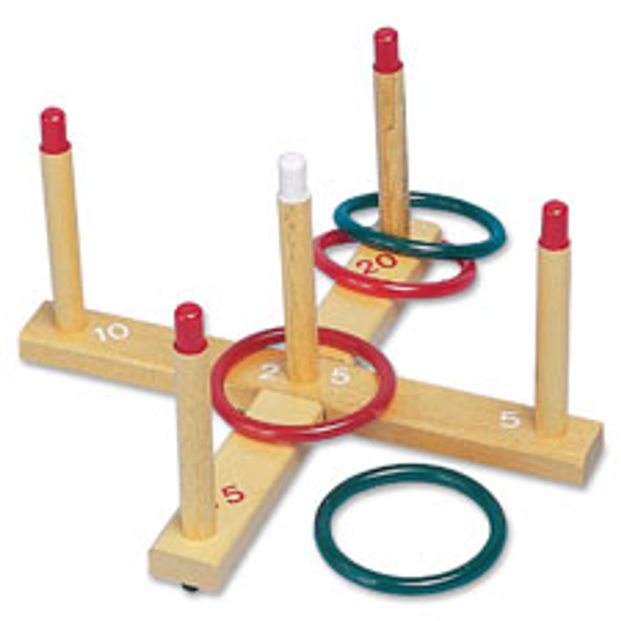 CHAMPION SPORT QS1 RING TOSS SET,4 RINGS/5 PEGS/SET