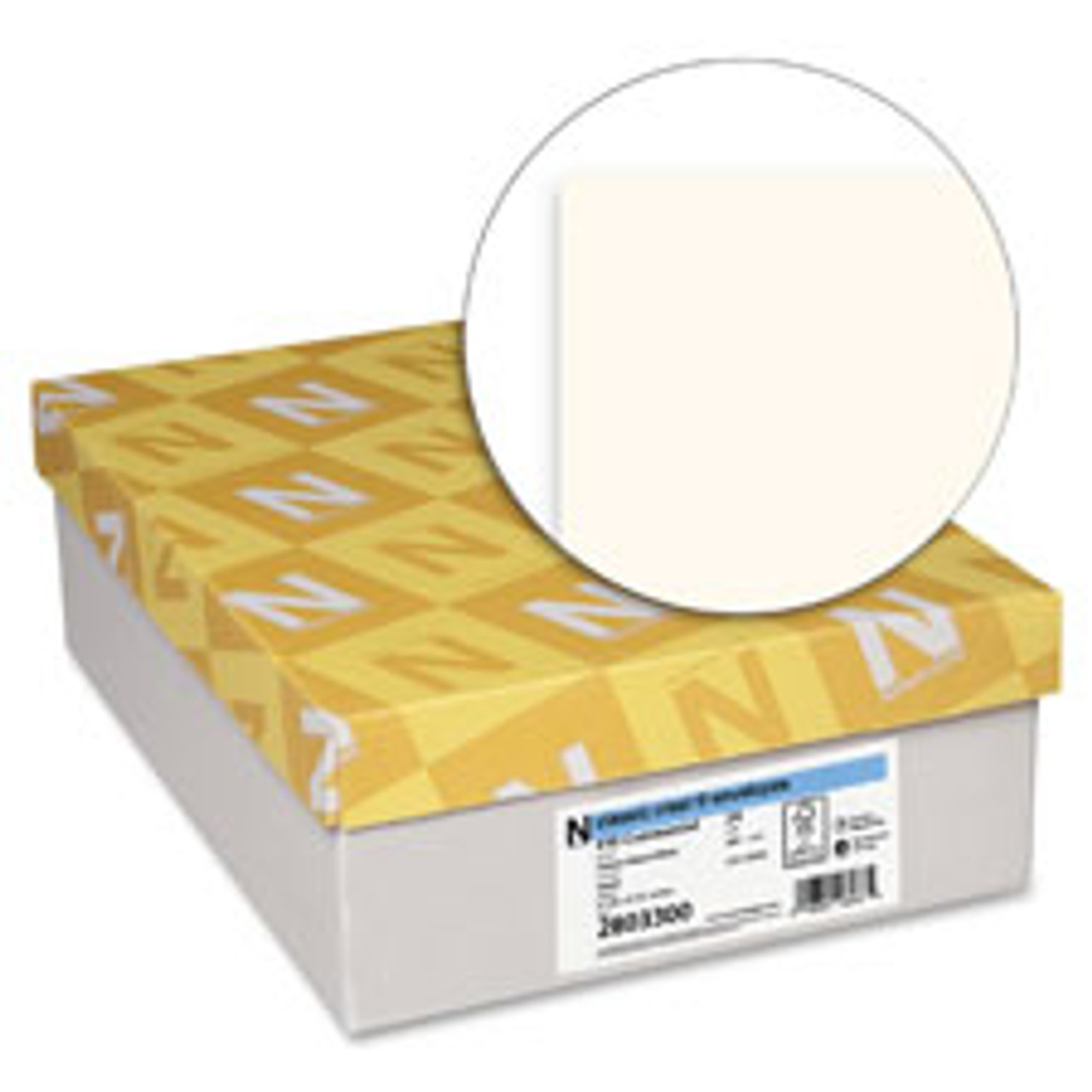 NEENAH PAPER 2803300 ENVELOPE,TRADITIONAL, NATURAL WHITE