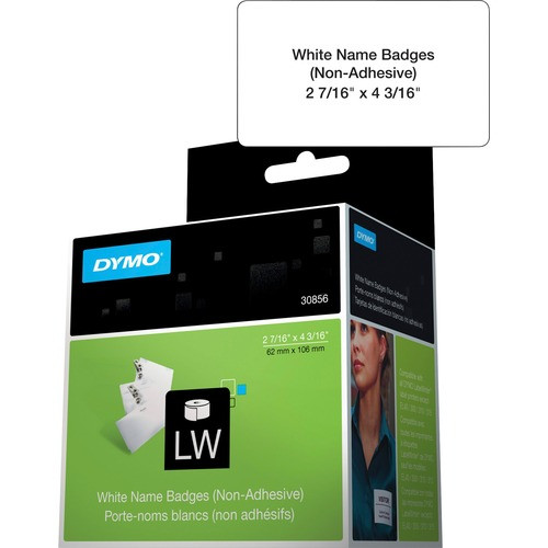 DYMO 30856 NAME BADGE INSERT LABELS,250/BOX