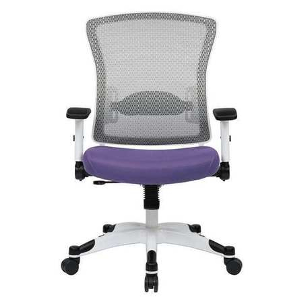 OFFICE STAR 317W-W1C1F2W-512 WHITE FRAME MANAGERS CHAIR
