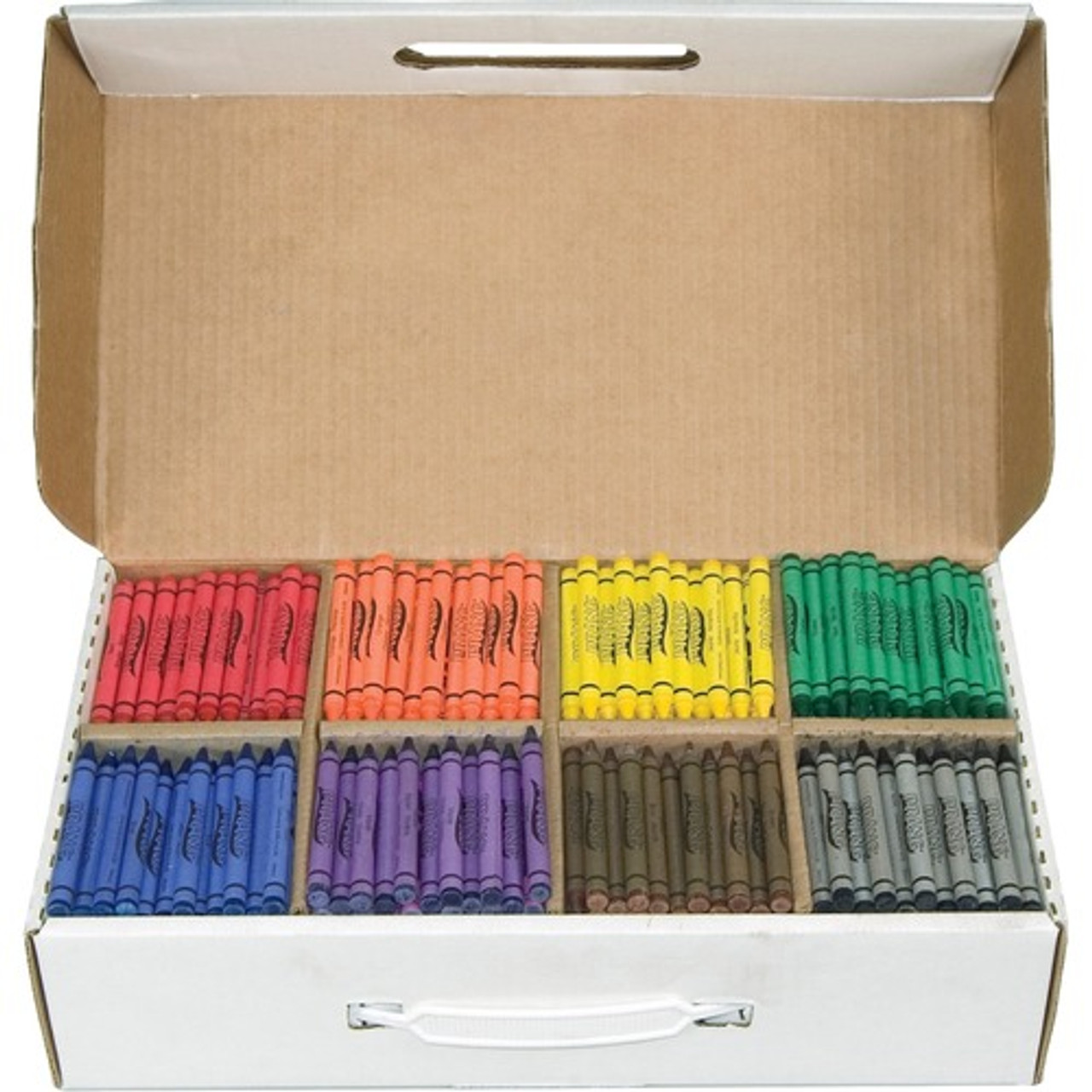 DIXON TICONDEROGA CO. 32350 CRAYONS,MADE W/SOY,800/CARTON