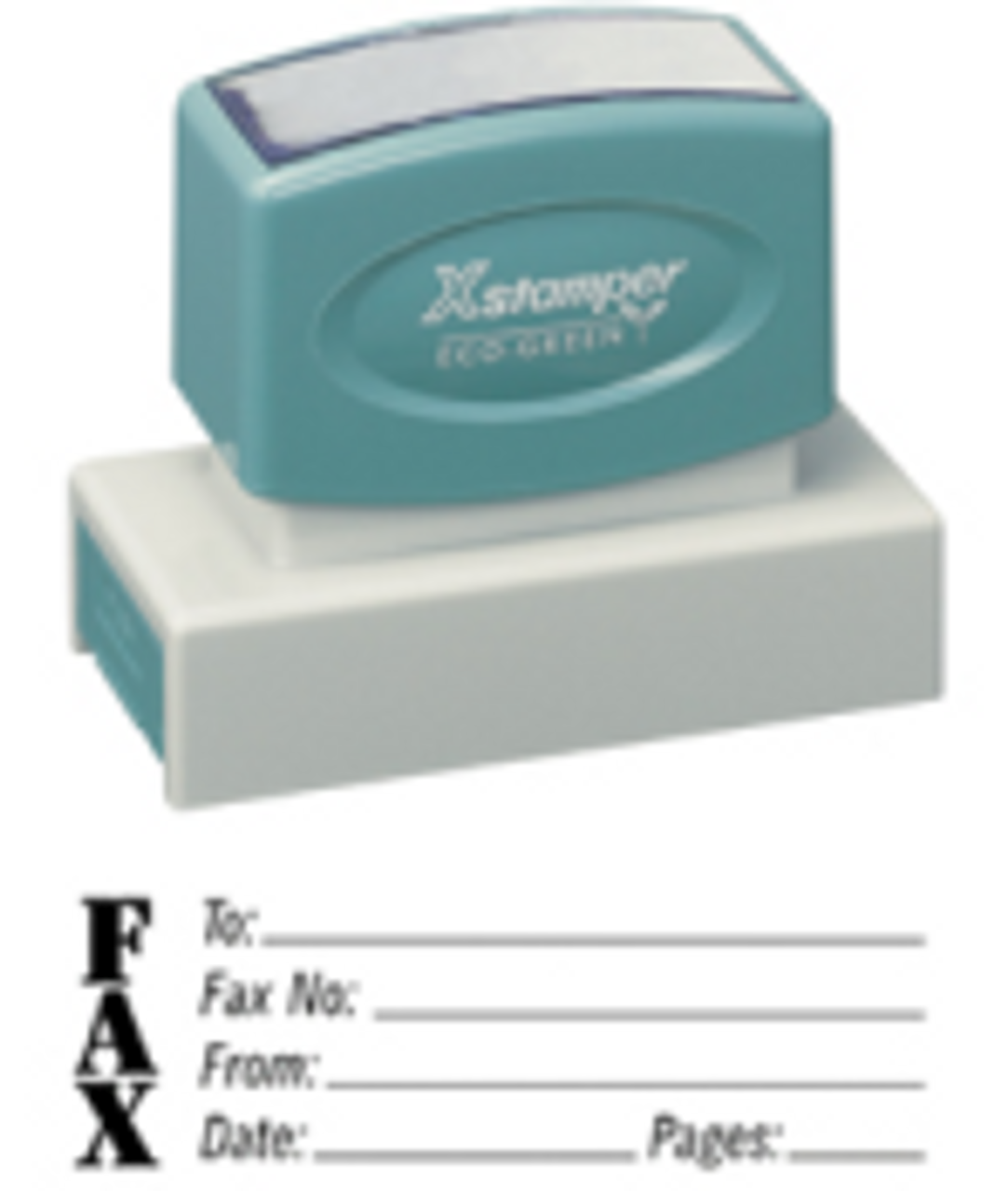 SHACHIHATA INC. U.S.A. 3279 JUMBO STAMP - FAX