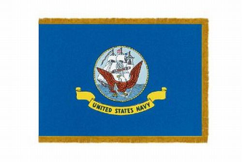 VALLEY FORGE FLAG CO 35246910 PERMA-NYL 3'X5' NYLON INDOOR NAVY FLAG