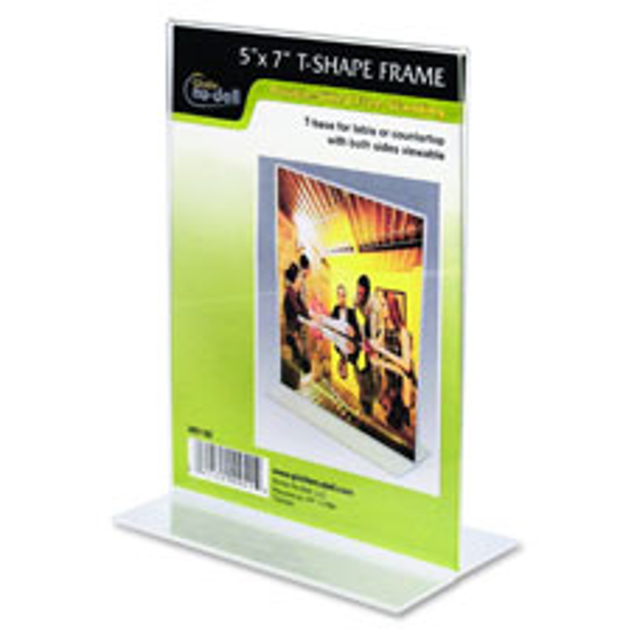 NUDELL 38020Z SIGN HOLDER,CLEAR,PLASTIC