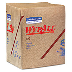 KIMBERLY CLARK KCC 47000 WIPERS,BROWN,68/PACK,12 PACKS/CARTON