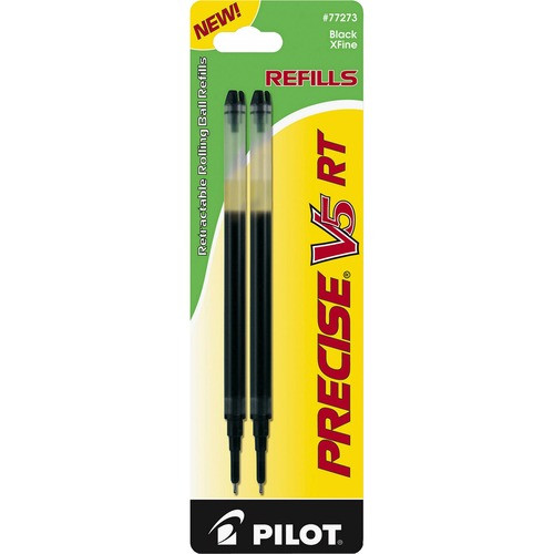 PILOT PEN CORPORATION 77273 INK REFILL,EXTRA-FINE POINT, 2/PK, BLACK