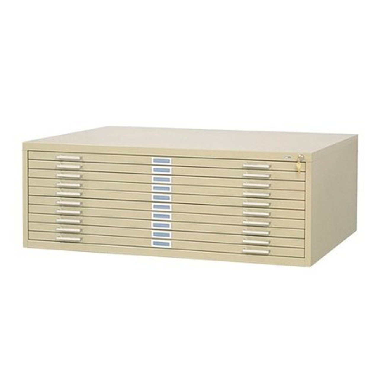 SAFCO 4986TS 10 DRAWER STEEL FLAT FILE FOR 30" X 42"