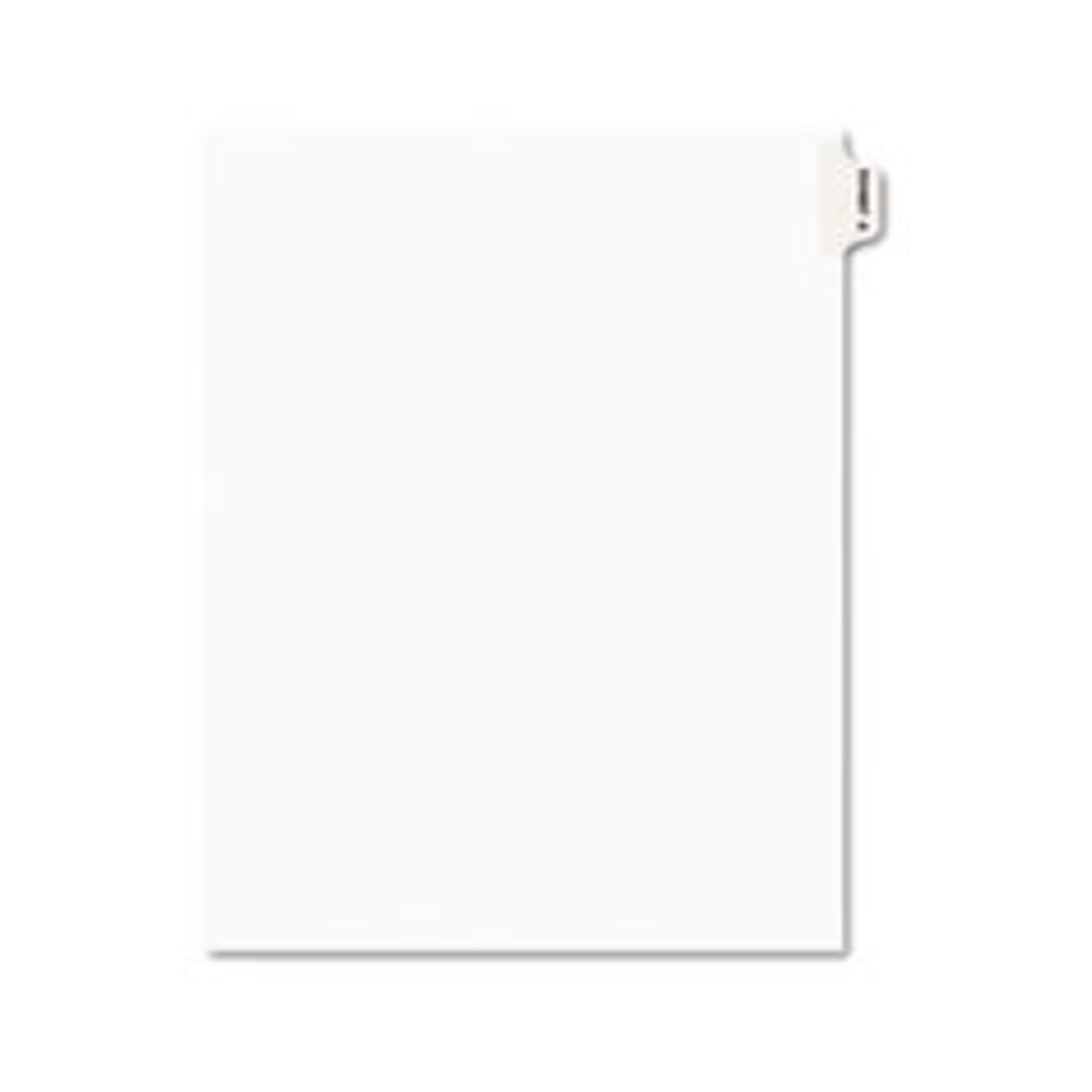 AVERY 01371 TAB DIVIDER, EXHIBIT A,LETTER,WHITE AVERY 01371 TAB DIVIDER, EXHIBIT A,LETTER,WHITE