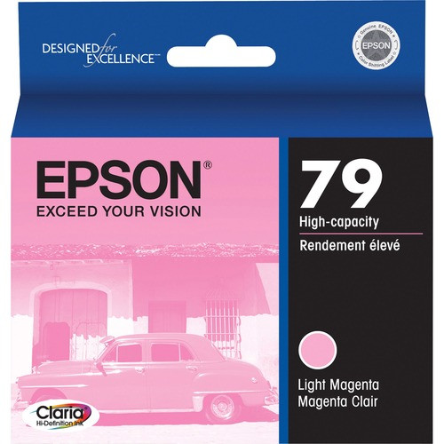 EPSON T079620 PRINTER INK,810 PAGE-YIELD,LIGHT MAGENTA
