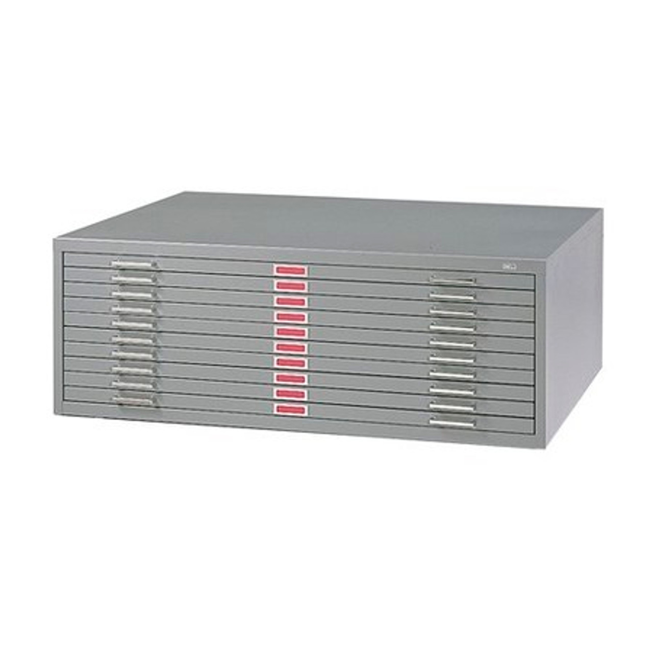 SAFCO 4986GR 10 DRAWER STEEL FLAT FILE FOR 30" X 42"  SAFCO 4986GR 10 DRAWER STEEL FLAT FILE FOR 30" X 42"