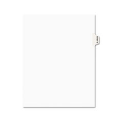 AVERY 01383 TAB DIVIDER, EXHIBIT M,LETTER,WHITE