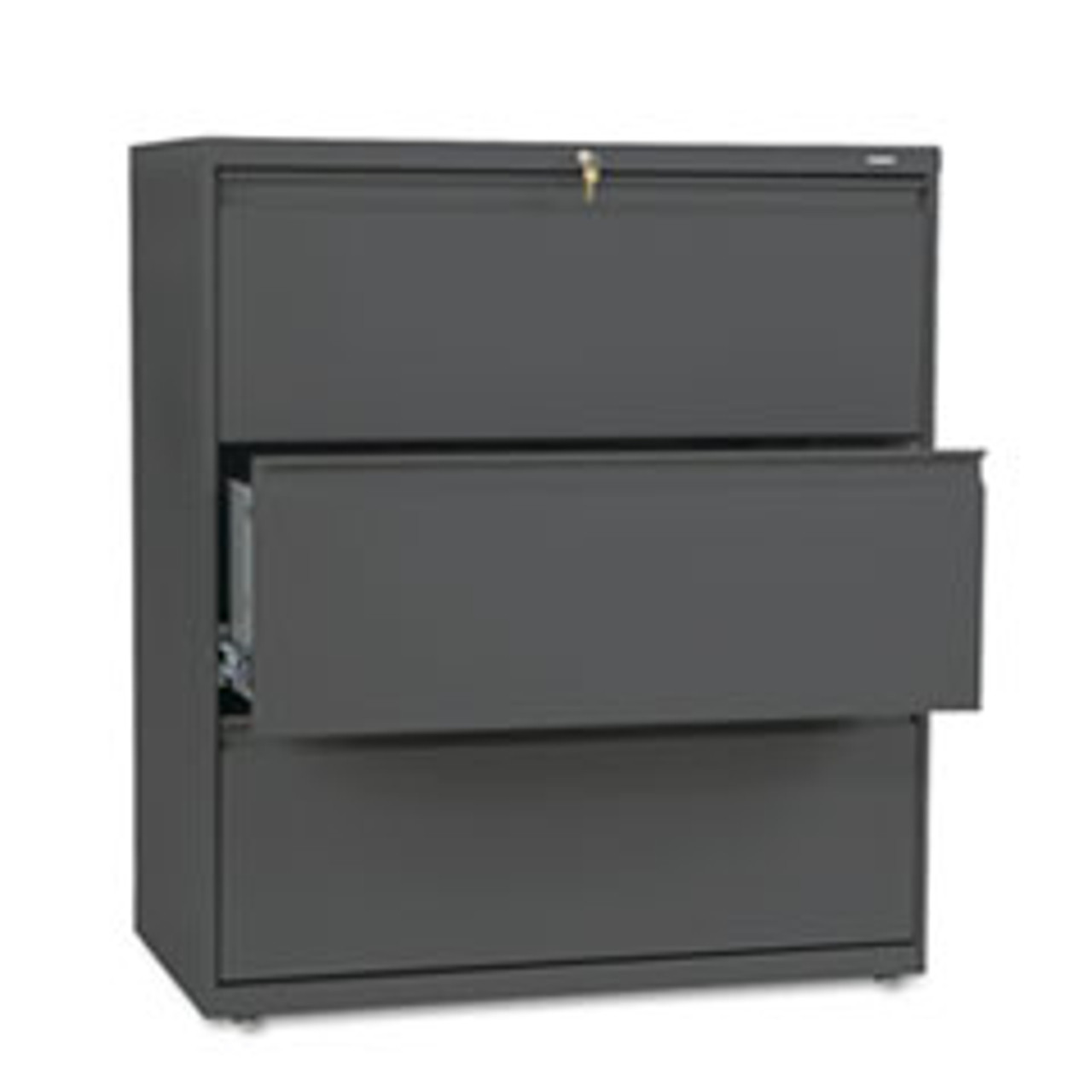 HON 883LS 3-DRAWER LATERAL FILE, W/LOCK