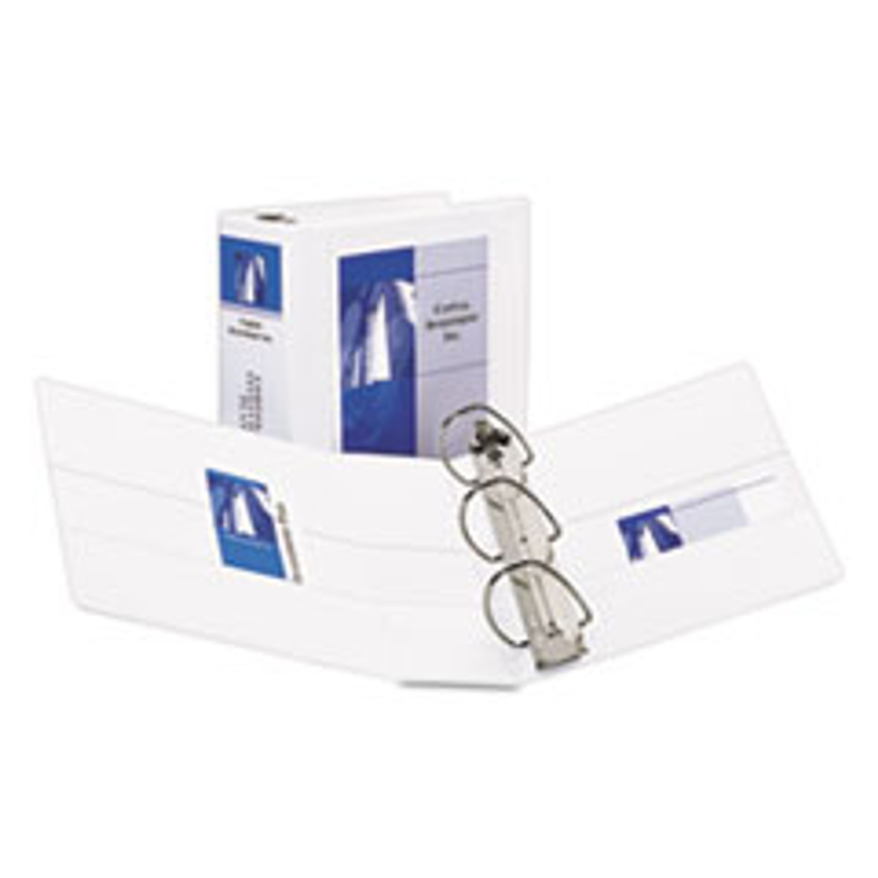AVERY 09901 VIEW BINDER, 5" CAPACITY,WHITE8 1/2 X 11