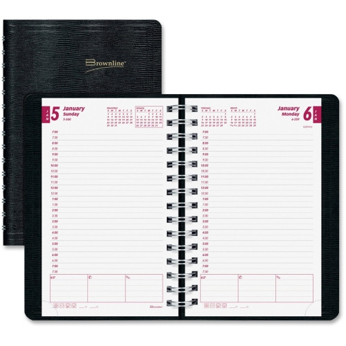 REDIFORM CB634WNBLK PLANNER PLUS,DAILY