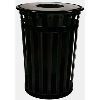 WITT INDUSTRIES, INC M3601-FT-BK WASTE RECEPTACLE,WITT OAKLEY FLAT TOP