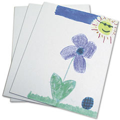 THE CHENILLE KRAFT COMPANY 6052 CANVAS PANEL,WHITE,3/PACK