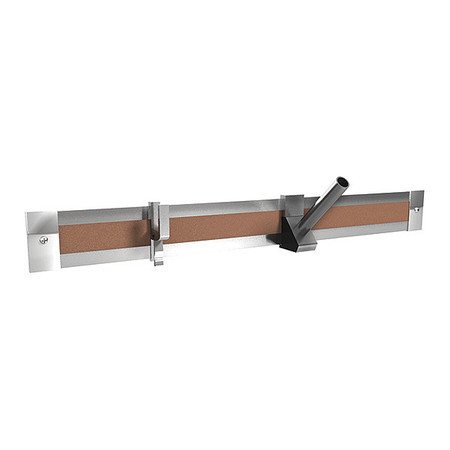 GHENT MRH4-24 MAPRAIL,4',ALUMINUM 2",CORK INSERT,24/CT