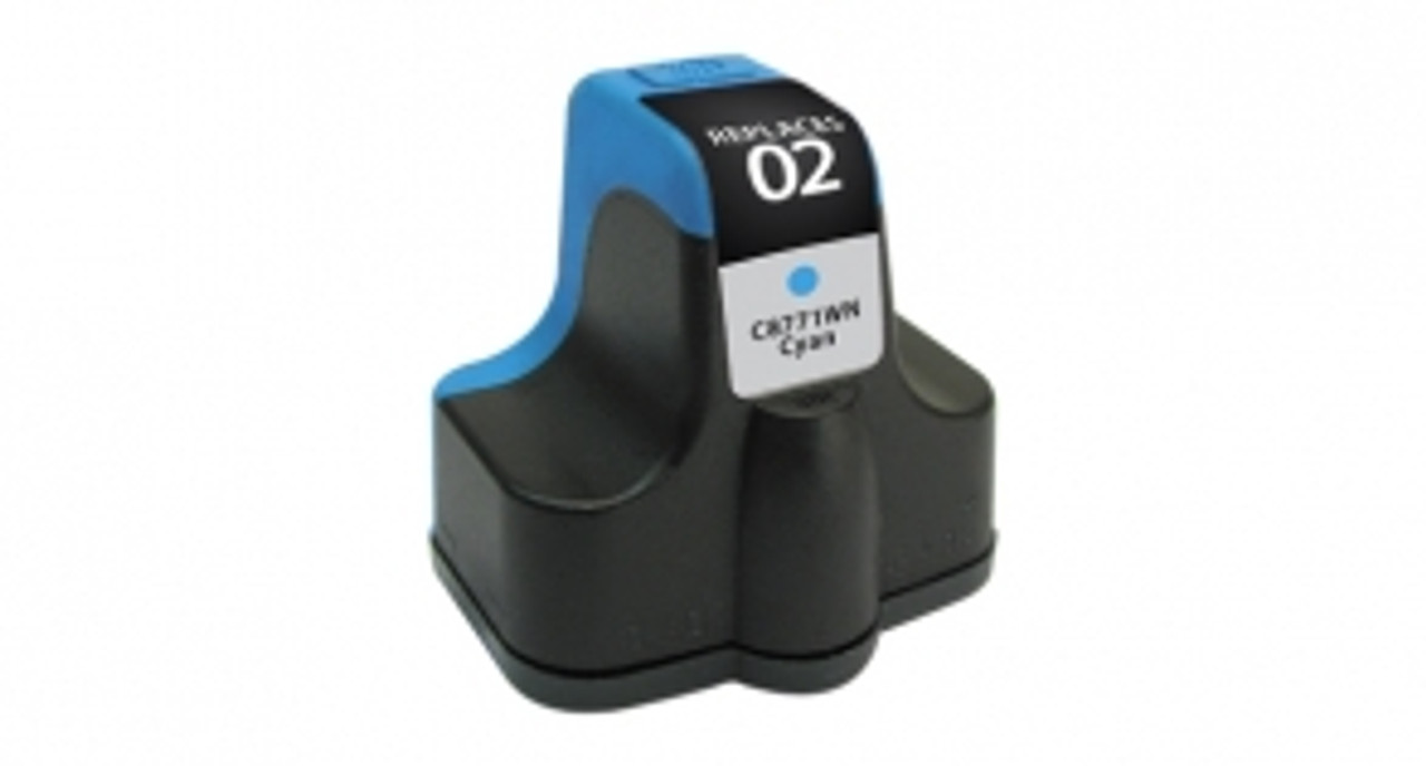 CLOVER IMAGING GROUP 115414 REMAN IJ,  HP 02 CY HY