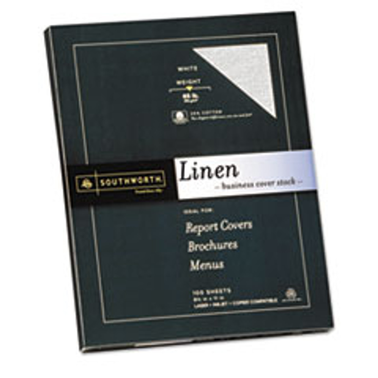 SOUTHWORTH Z550CK LINEN COVER STOCK,8-1/2"X11",100/BX