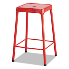 SAFCO 6605RD SAFCO® STEEL STOOL, COUNTER-HEIGHT, 25"H