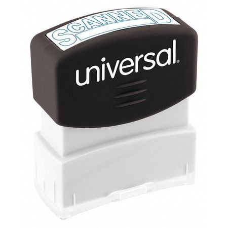 UNIVERSAL 10157 MESSAGE STAMP,SCANNED,BLUE
