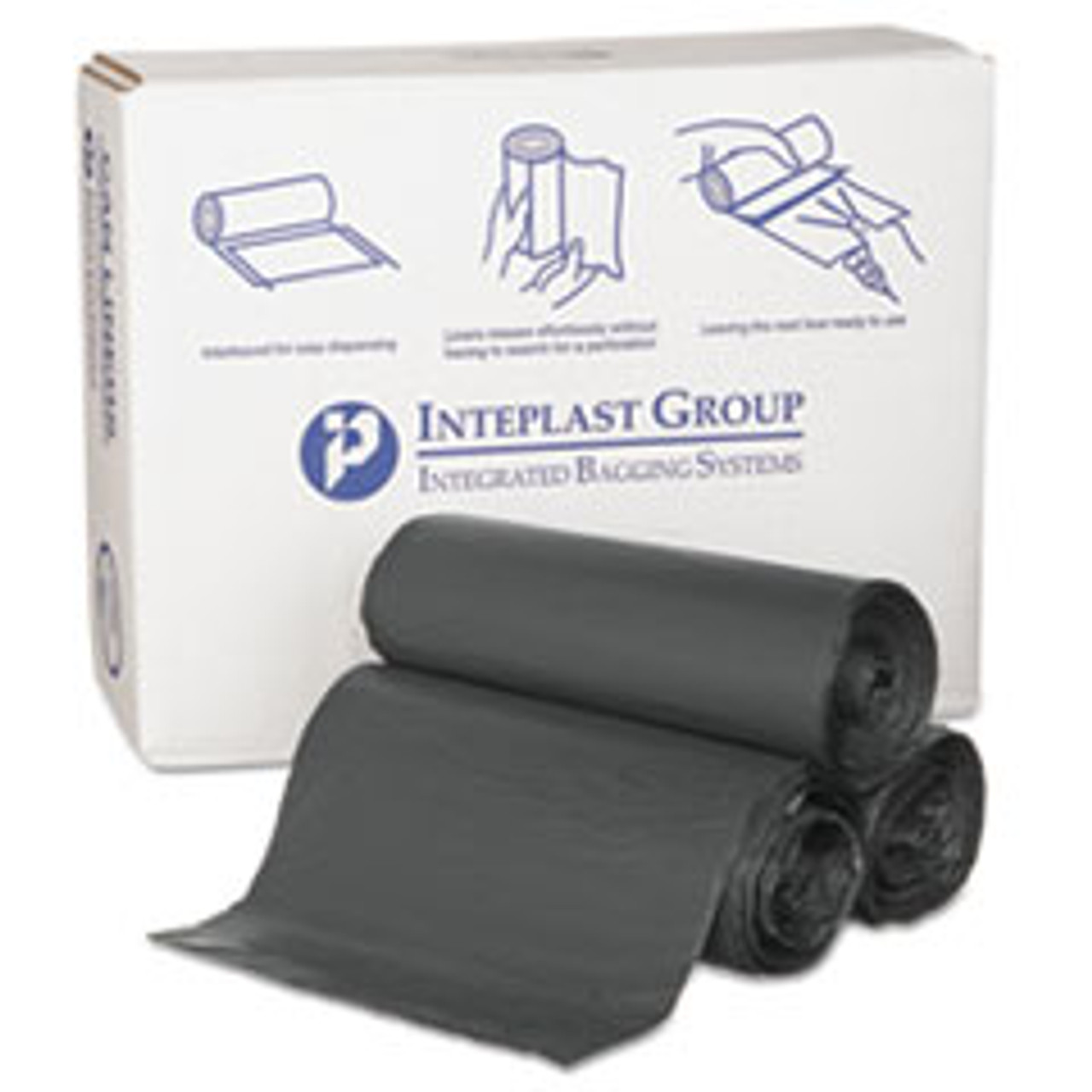 INTEGRATED BAGGING SYSTEMS S366022K HIGH-DENSITY COMMERCIAL CAN LINERS, 36 X