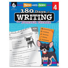 SHELL EDUCATION 51527 180 DAYS OF WRITING GR 4