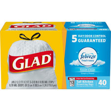 CLOROX COMPANY 78361CT CLOROX COMPANY  TALL KITCHEN BAGS, 13 GA