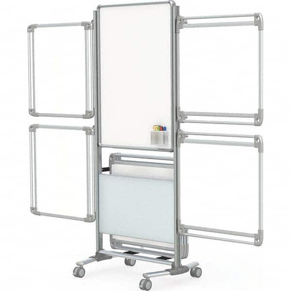 GHENT NEX204EP4-FR 76⅛" X 32⅝" NEXUS EASEL PLUS W/4 TABLETS