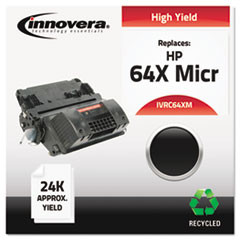 INNOVERA C64XM REMANUFACTURED CC364X MICR TONER, 24000 