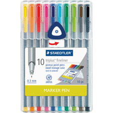 STAEDTLER, INC. 334SB10A6 PEN,POROUS POINT PENS,AST
