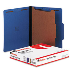 UNIVERSAL 10201 PRESSBOARD CLASSIFICATION FOLDERS, LETTE