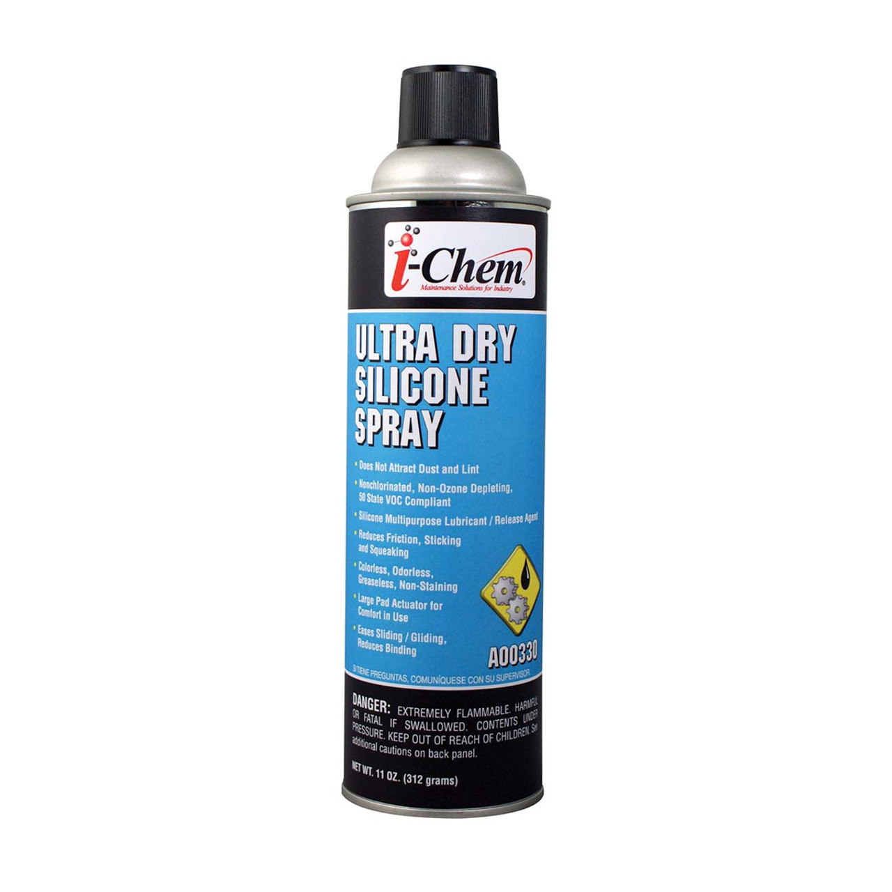 ZEP COMMERCIAL PRODUCTS 1039409 ULTRA DRY SILICONE SPRAY, 11 OZ AEROSOL  ZEP COMMERCIAL PRODUCTS 1039409 ULTRA DRY SILICONE SPRAY, 11 OZ AEROSOL