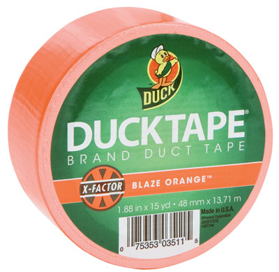 SHURTECH BRANDS 1265019 TAPE,DUCK 1.88X15YD,OR